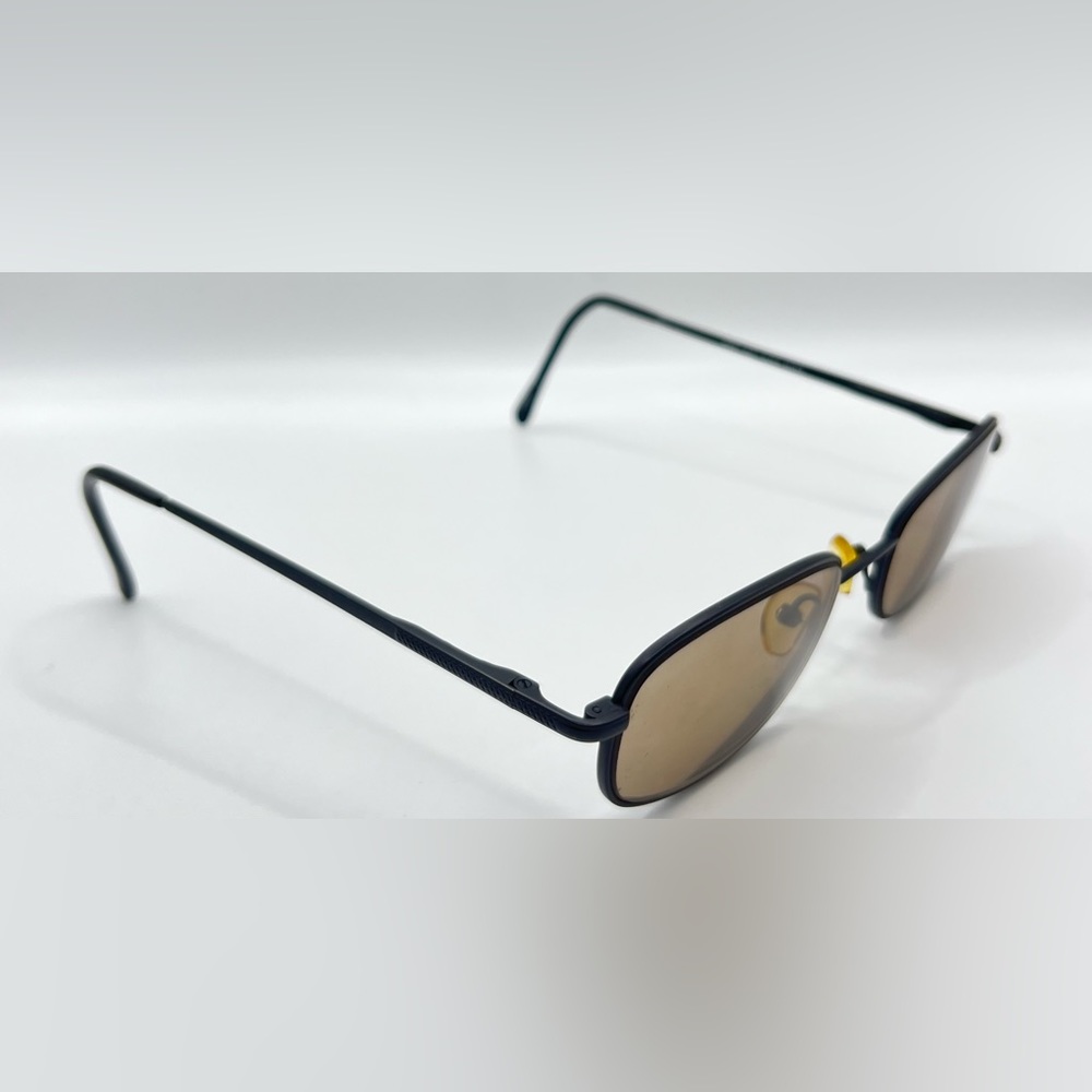Vintage Rochester Optical Beret Black Square Sunglasses Frames Only